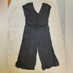 Cloth & Stone slate gray jumpsuit